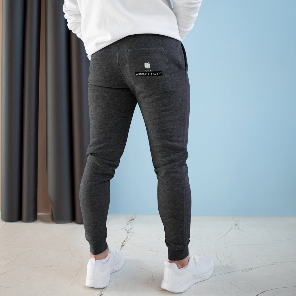Herbalfitnetic Logo Premium Fleece Joggers